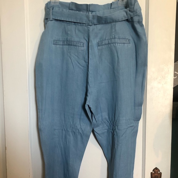 Vero Moda Paperbag Denim Pants - Picture 9 of 15
